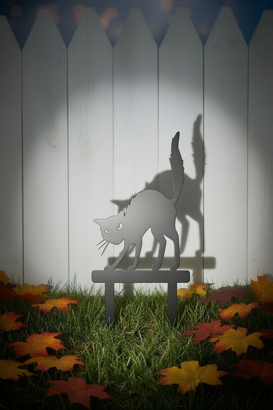 Scaredy Cat Yard Art