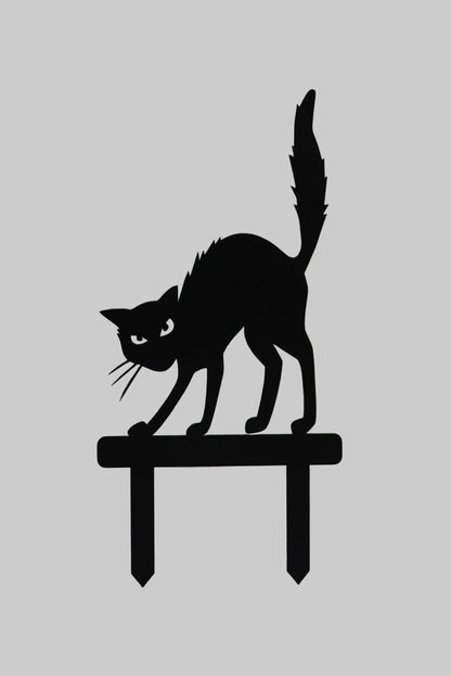 Scaredy Cat Yard Art