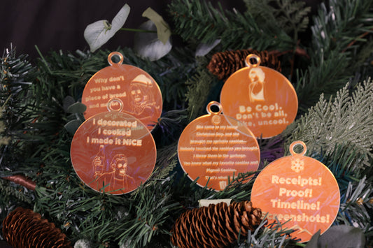 Pop Culture and Themed Holiday Ornaments
