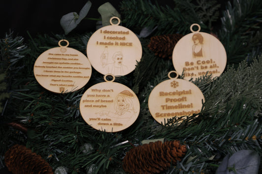 Pop Culture and Themed Holiday Ornaments
