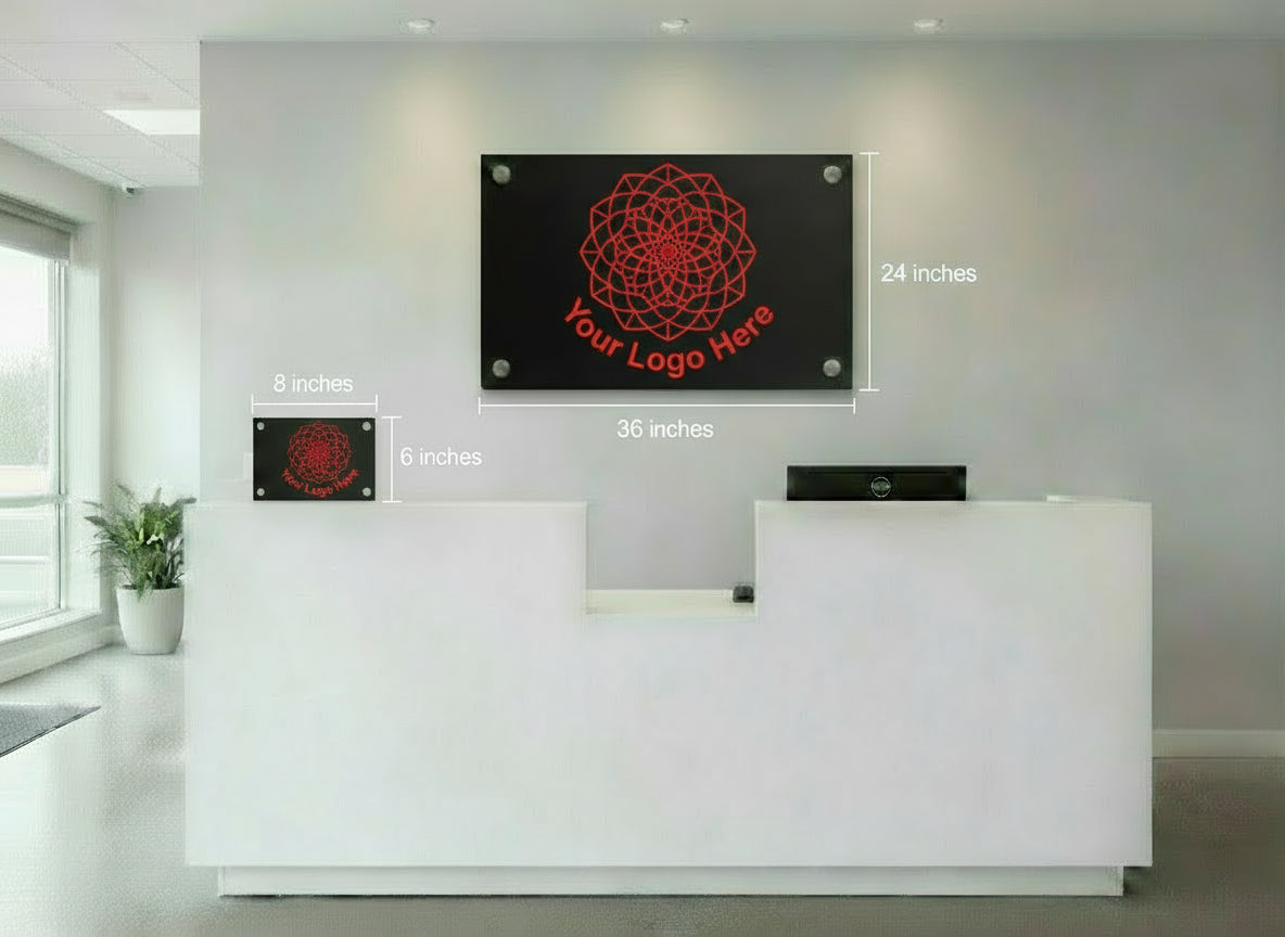 Logo Reception Sign