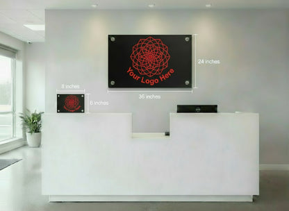 Logo Reception Sign