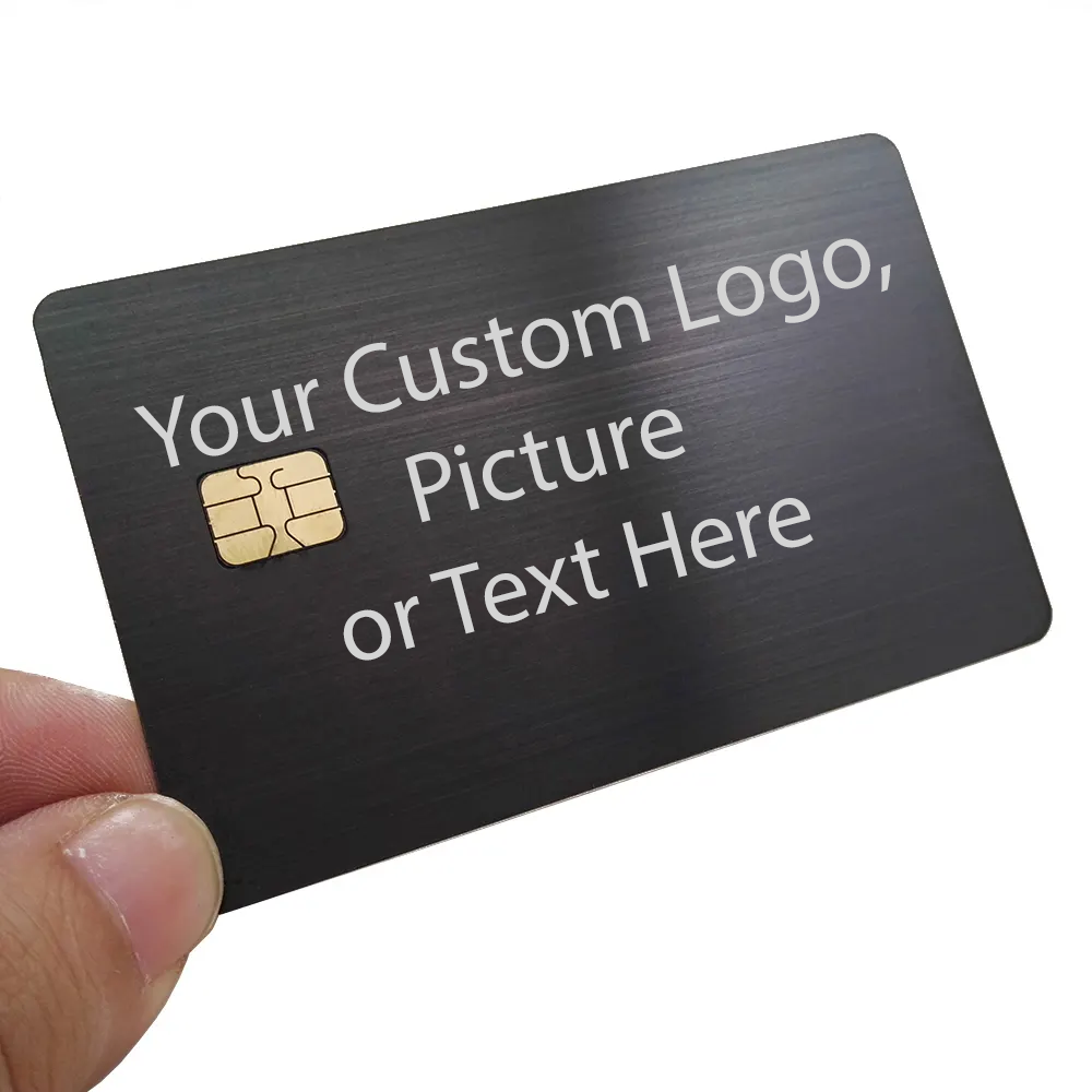 Customized Steel Card Custom Metal Credit Card – QVS Customs